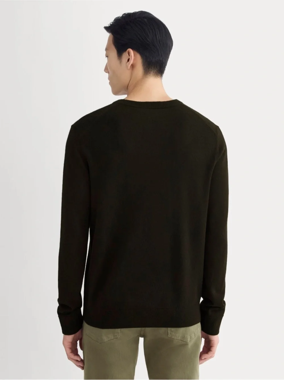 Everlane The Cashmere Crew Black Sweater 100% Cashmere Men’s Size S NWT